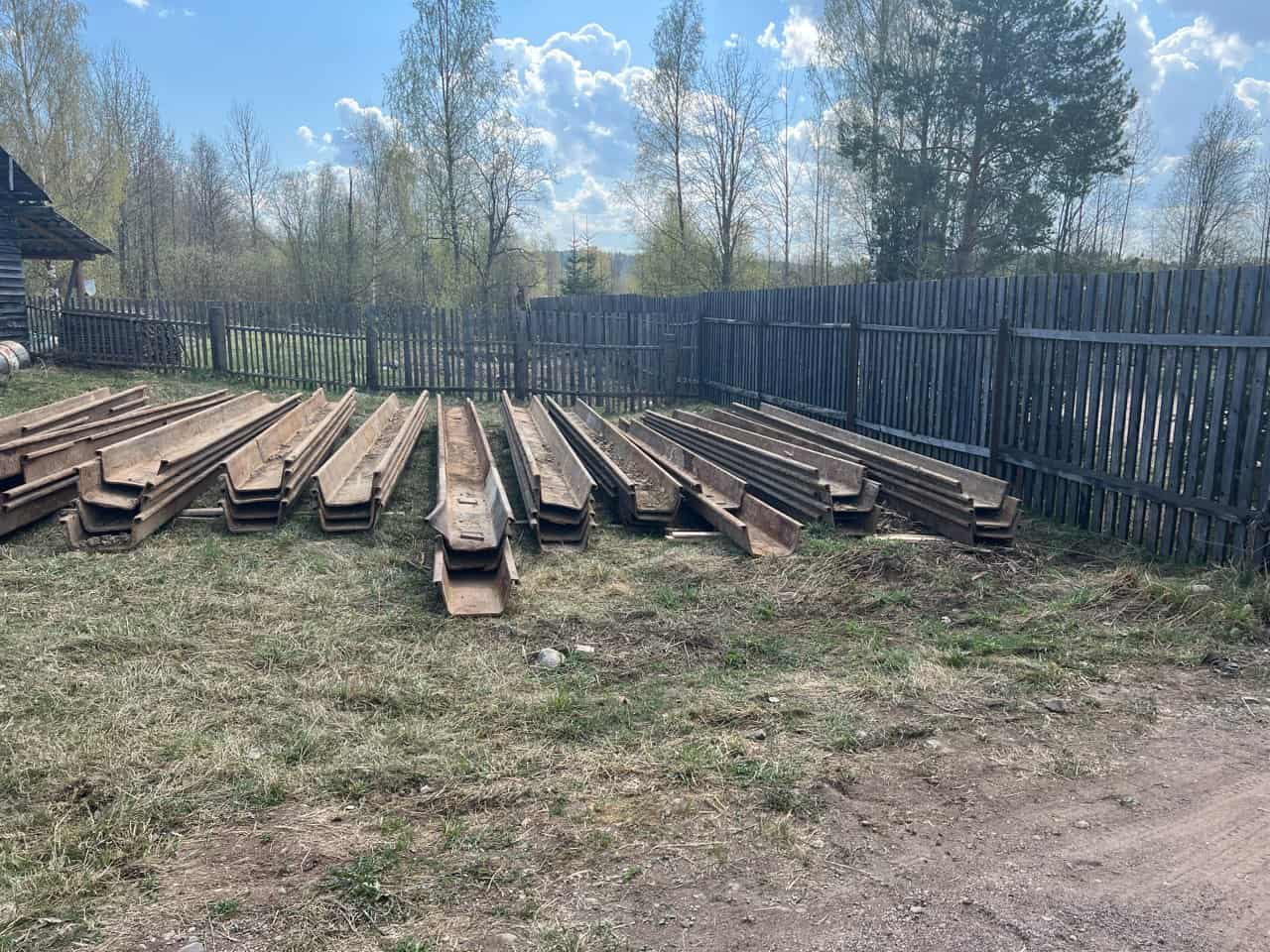 Поставка шпунта Ларсена Л4 б/у на объект