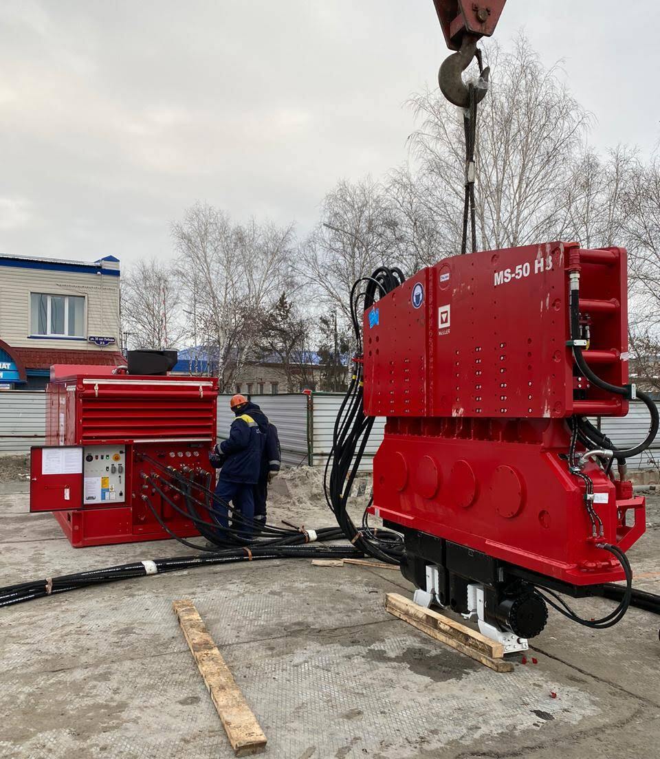 Вибропогружатель Muller MS-50 H3